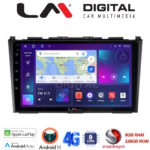 LM Digital - LM ZT8009 GPS Οθόνη OEM Multimedia Αυτοκινήτου για HONDA CRV 2005>2012 (CarPlay/AndroidAuto/BT/GPS/WIFI/GPRS)
