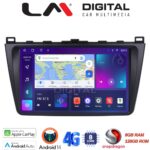 LM Digital - LM ZT8012 GPS Οθόνη OEM Multimedia Αυτοκινήτου για Mazda 6 2008 > 2012 (CarPlay/AndroidAuto/BT/GPS/WIFI/GPRS)