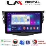 LM Digital - LM ZT8018 GPS Οθόνη OEM Multimedia Αυτοκινήτου για TOYOTA RAV4 2006 > 2012 (CarPlay/AndroidAuto/BT/GPS/WIFI/GPRS)