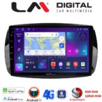 LM Digital - LM ZT8029 GPS Οθόνη OEM Multimedia Αυτοκινήτου για SMART ForTwo  2015> (CarPlay/AndroidAuto/BT/GPS/WIFI/GPRS)