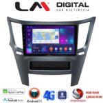 LM Digital - LM ZT8061 GPS Οθόνη OEM Multimedia Αυτοκινήτου για Subaru Legacy-Outback 2009>2013 (CarPlay/AndroidAuto/BT/GPS/WIFI/GPRS)