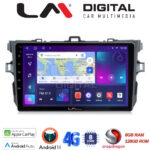 LM Digital - LM ZT8063 GPS Οθόνη OEM Multimedia Αυτοκινήτου για TOYOTA COROLLA 2006>2012  (CarPlay/AndroidAuto/BT/GPS/WIFI/GPRS)