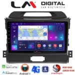 LM Digital - LM ZT8074 GPS Οθόνη OEM Multimedia Αυτοκινήτου για KIA SPORTAGE 2010>2015 (CarPlay/AndroidAuto/BT/GPS/WIFI/GPRS)