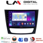 LM Digital - LM ZT8090 GPS Οθόνη OEM Multimedia Αυτοκινήτου για MERCEDES E class (W211)  (CarPlay/AndroidAuto/BT/GPS/WIFI/GPRS)