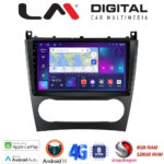 LM Digital - LM ZT8093 GPS Οθόνη OEM Multimedia Αυτοκινήτου για MERCEDES C class (W203) – CLC  2004>2008 (CarPlay/AndroidAuto/BT/GPS/WIFI/GPRS)