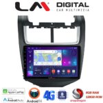 LM Digital - LM ZT8108 GPS Οθόνη OEM Multimedia Αυτοκινήτου για Chevrolet Aveo 2014>2017 (CarPlay/AndroidAuto/BT/GPS/WIFI/GPRS)