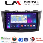 LM Digital - LM ZT8179 GPS Οθόνη OEM Multimedia Αυτοκινήτου για SUZUKI SWIFT 2011>2016 (CarPlay/AndroidAuto/BT/GPS/WIFI/GPRS)