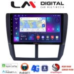 LM Digital - LM ZT8272 GPS Οθόνη OEM Multimedia Αυτοκινήτου για SUBARU IMPREZA-FORESTER 2009>2012 (CarPlay/AndroidAuto/BT/GPS/WIFI/GPRS)