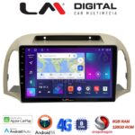 LM Digital - LM ZT8300 GPS Οθόνη OEM Multimedia Αυτοκινήτου για NISSAN MICRA 2002>2007 (CarPlay/AndroidAuto/BT/GPS/WIFI/GPRS)