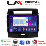 LM Digital - LM ZT8383 GPS Οθόνη OEM Multimedia Αυτοκινήτου για TOYOTA LANDCRUISER 2008>2015   (CarPlay/AndroidAuto/BT/GPS/WIFI/GPRS)