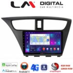 LM Digital - LM ZT8389 GPS Οθόνη OEM Multimedia Αυτοκινήτου για Honda Civic 2012 > 2016 (CarPlay/AndroidAuto/BT/GPS/WIFI/GPRS)