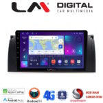 LM Digital - LM ZT8395 GPS Οθόνη OEM Multimedia Αυτοκινήτου για BMW S5-S7-X5 (E38-E39-E59) 1998 2003 (CarPlay/AndroidAuto/BT/GPS/WIFI/GPRS)