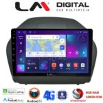 LM Digital - LM ZT8414 GPS Οθόνη OEM Multimedia Αυτοκινήτου για HYUNDAI IX35 2009>2015  (CarPlay/AndroidAuto/BT/GPS/WIFI/GPRS)