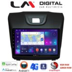 LM Digital - LM ZT8435 GPS Οθόνη OEM Multimedia Αυτοκινήτου για ISUZU DMAX 2012> (CarPlay/AndroidAuto/BT/GPS/WIFI/GPRS)