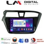 LM Digital - LM ZT8517 GPS Οθόνη OEM Multimedia Αυτοκινήτου για Hyundai i20 2015> (CarPlay/AndroidAuto/BT/GPS/WIFI/GPRS)