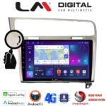 LM Digital - LM ZT8591 GPS Οθόνη OEM Multimedia Αυτοκινήτου για VW GOLF7 (CarPlay/AndroidAuto/BT/GPS/WIFI/GPRS)