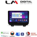 LM Digital - LM ZT8746 GPS Οθόνη OEM Multimedia Αυτοκινήτου για JEEP  WRANGLER 2018>  (CarPlay/AndroidAuto/BT/GPS/WIFI/GPRS)