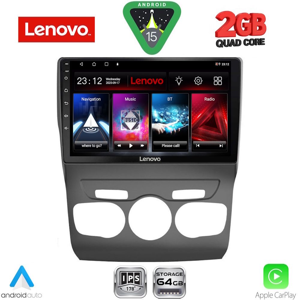 LENOVO LVD 2085_CPA (10inc) MULTIMEDIA TABLET for CITROEN C4 -DS4 mod. 2011-2018