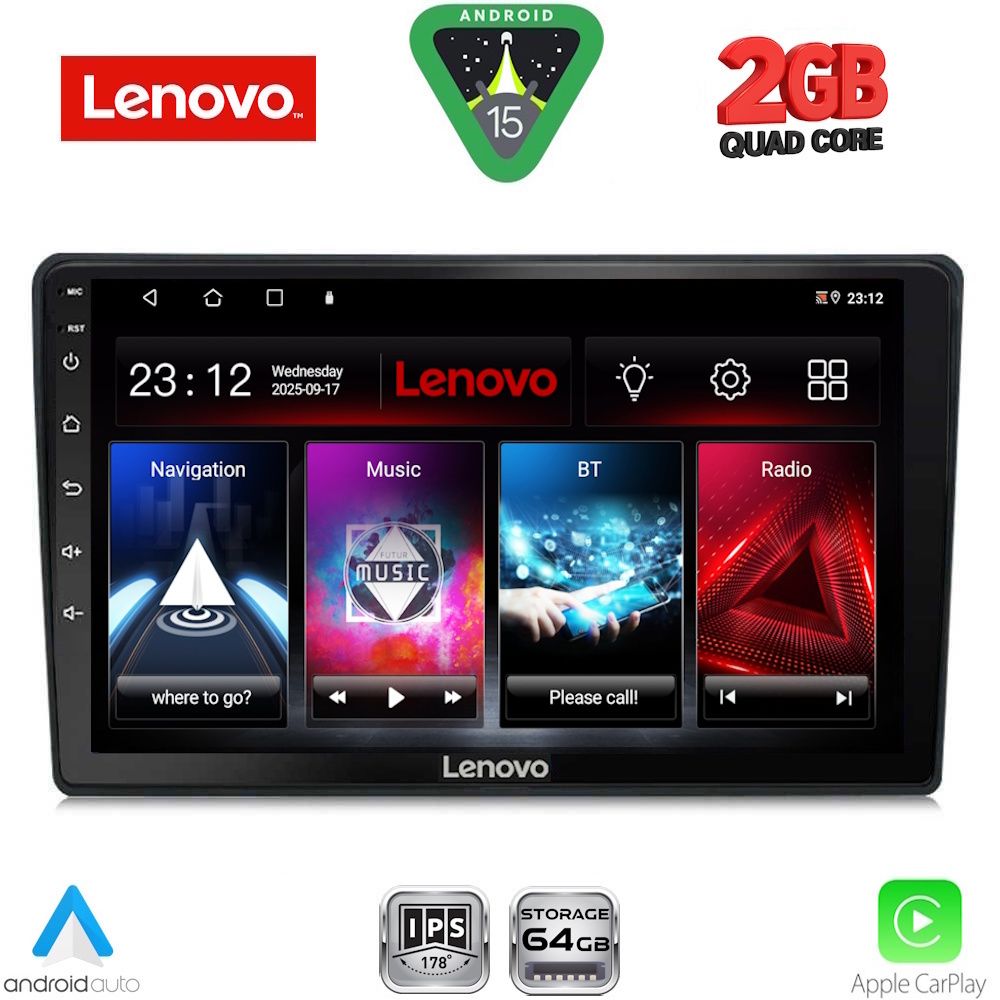 LENOVO LVD 2086_CPA (10inc) MULTIMEDIA TABLET for CITROEN C4 - DS4 mod. 2018-2025