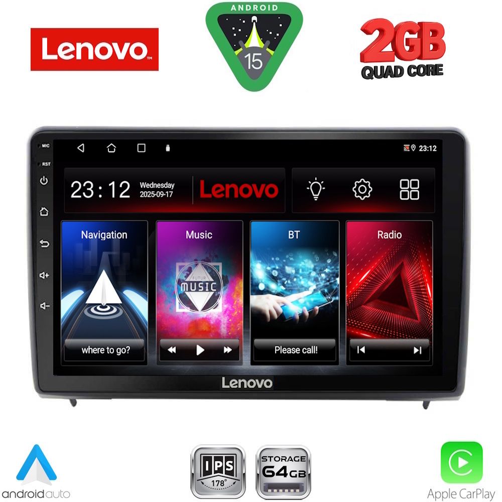 LENOVO LVD 2151_CPA (10inc) MULTIMEDIA TABLET for FORD ECOSPORT  mod. 2018-2023