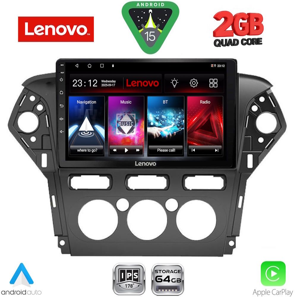 LENOVO LVD 2163_CPA A/C (10inc) MULTIMEDIA TABLET for FORD MONDEO mod. 2011-2013