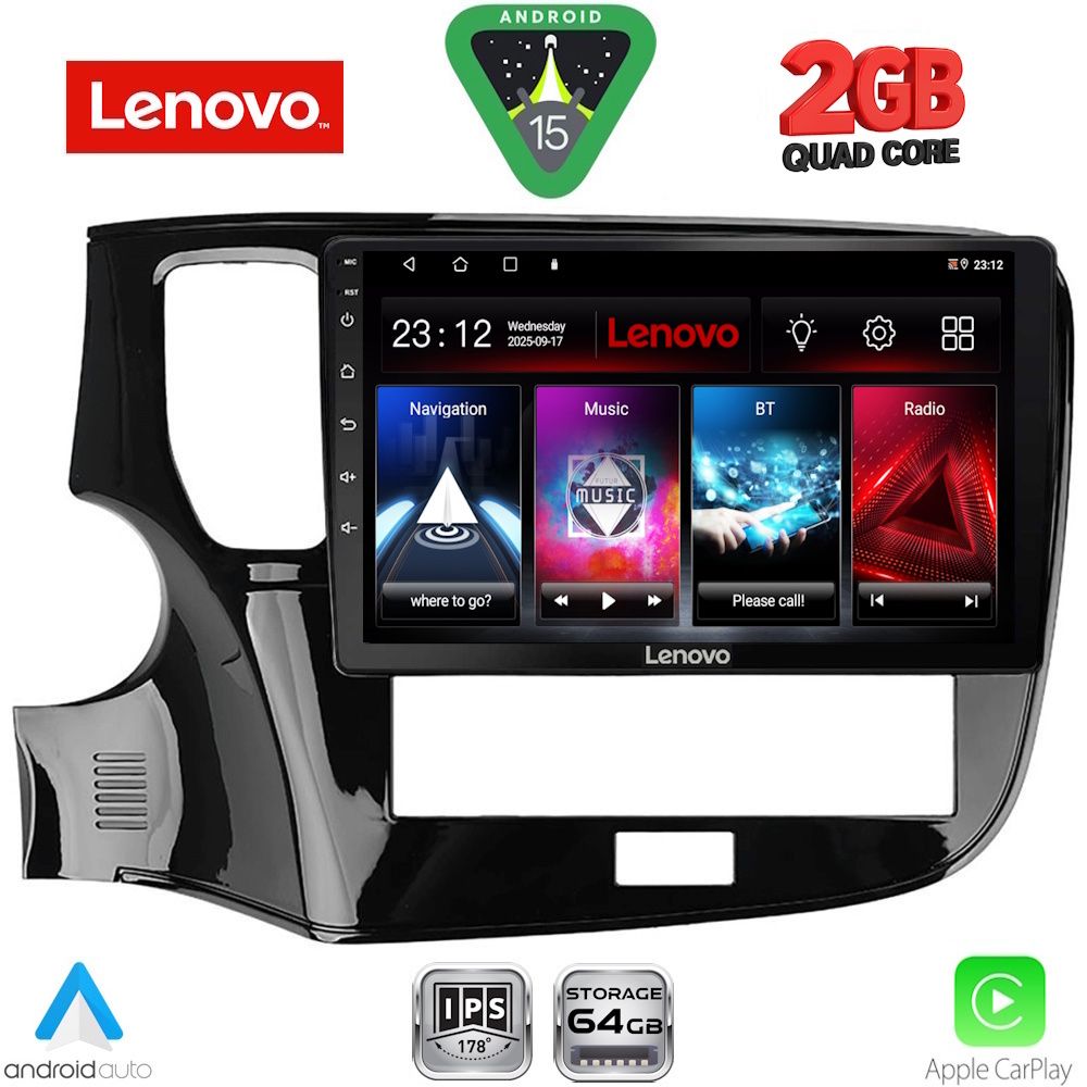 LENOVO LVD 2440_CPA (10inc) MULTIMEDIA TABLET for MITSUBISHI OUTLANDER mod. 2020-2022