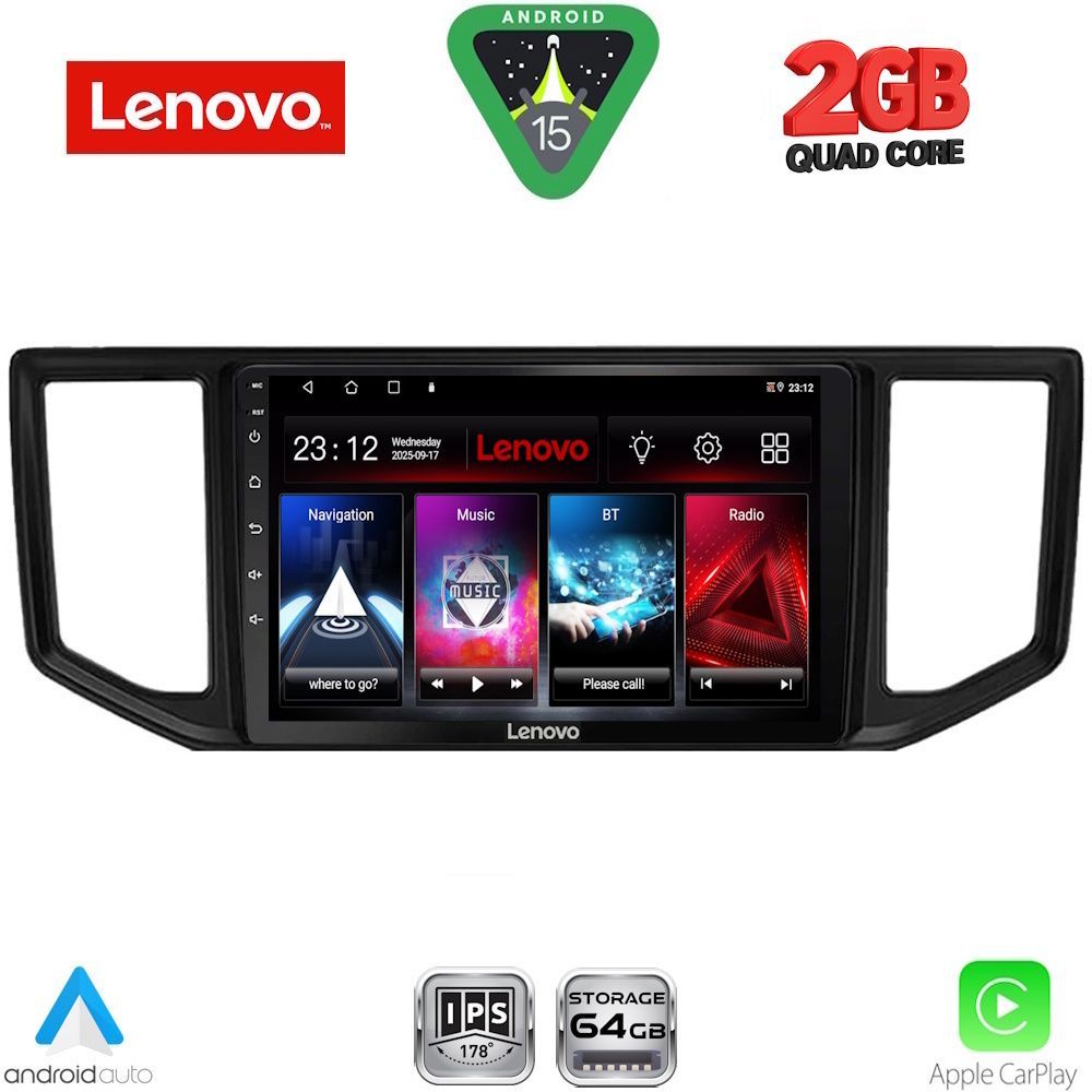 LENOVO LVD 2753_CPA (10inc) MULTIMEDIA TABLET for VW CRAFTER mod. 2017-2026