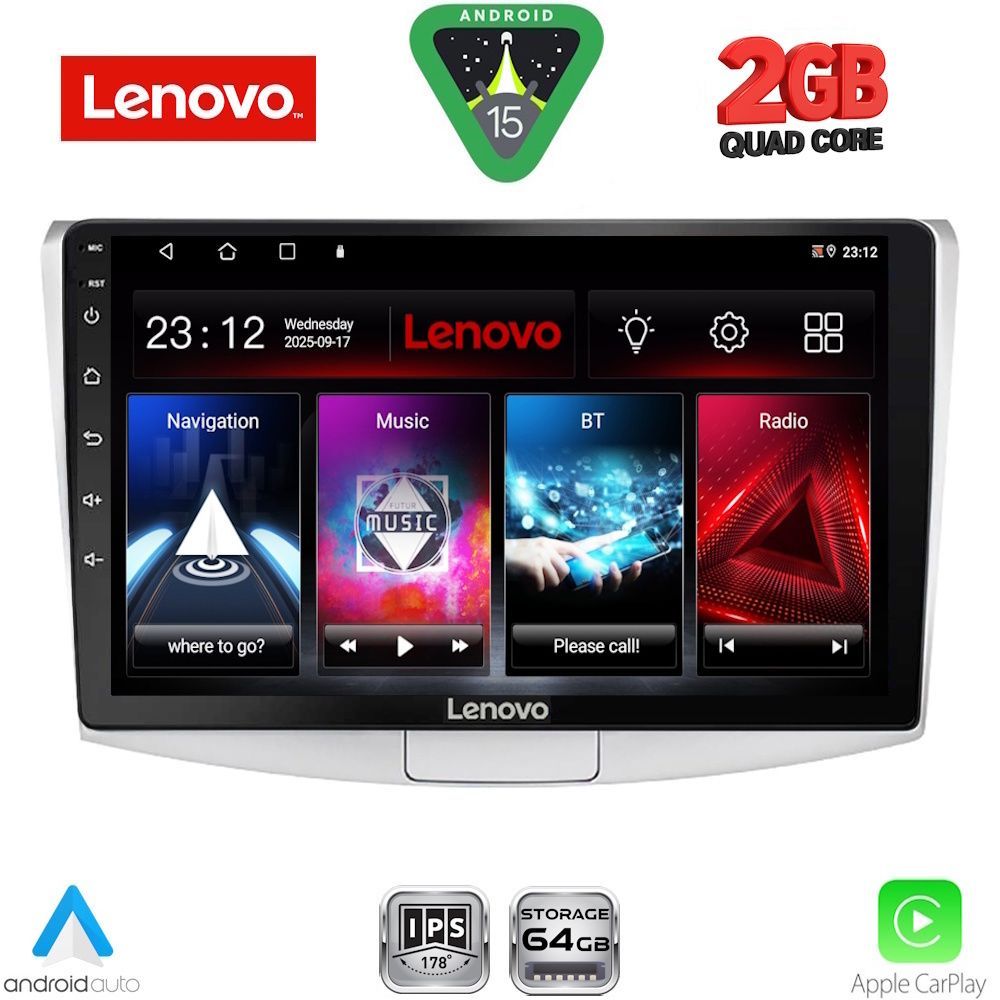 LENOVO LVD 2764_CPA (10inc) MULTIMEDIA TABLET for VW PASSAT mod. 2010-2015