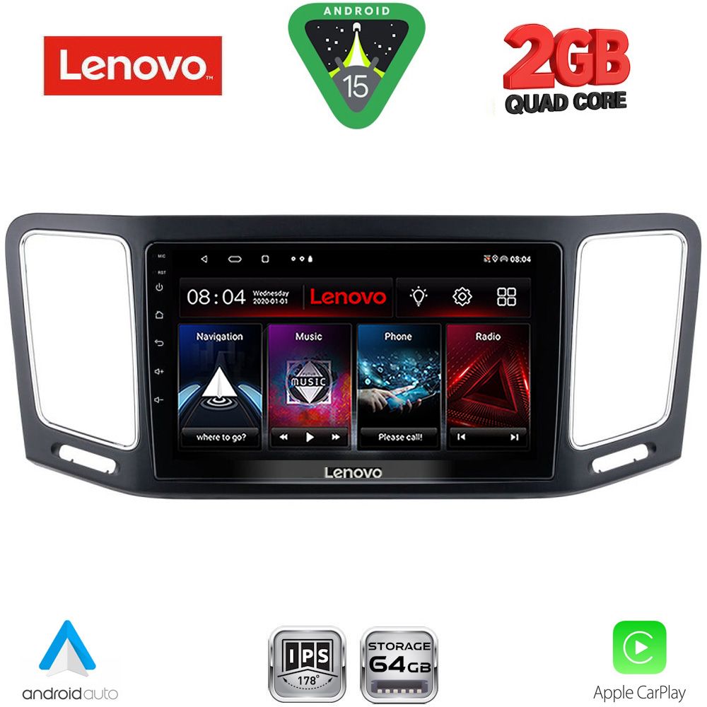 LENOVO LVD 2790_CPA (9inc) MULTIMEDIA TABLET for VW SHARAN mod. 2011-2023