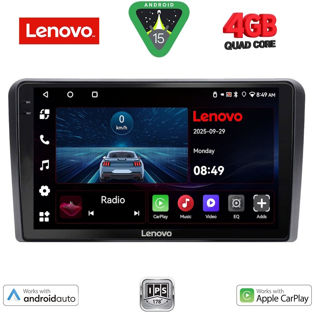 LENOVO LVE 8213_CPAA (10inc) MULTIMEDIA TABLET for HONDA JAZZ mod. 2019-2026