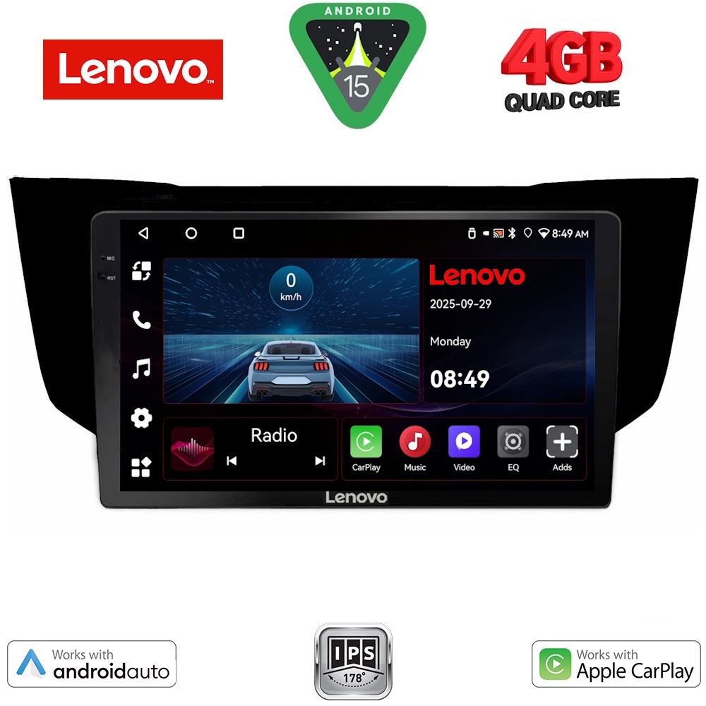 LENOVO LVE 8345BL_CPAA (9inc) MULTIMEDIA TABLET for LEXUS RX 300 – 400 mod. 2003-2008