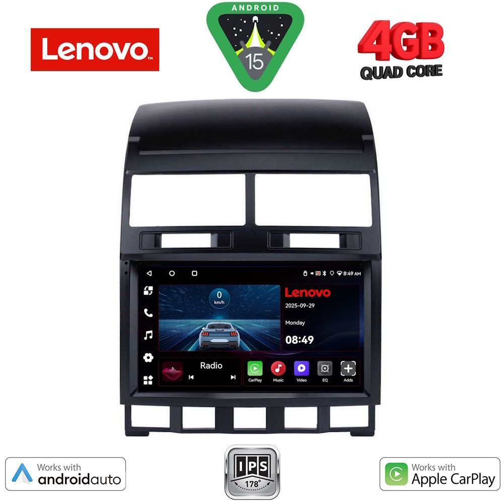 LENOVO LVE 8765_CPAA (9inc) MULTIMEDIA TABLET for VW TOUAREG mod. 2003-2011