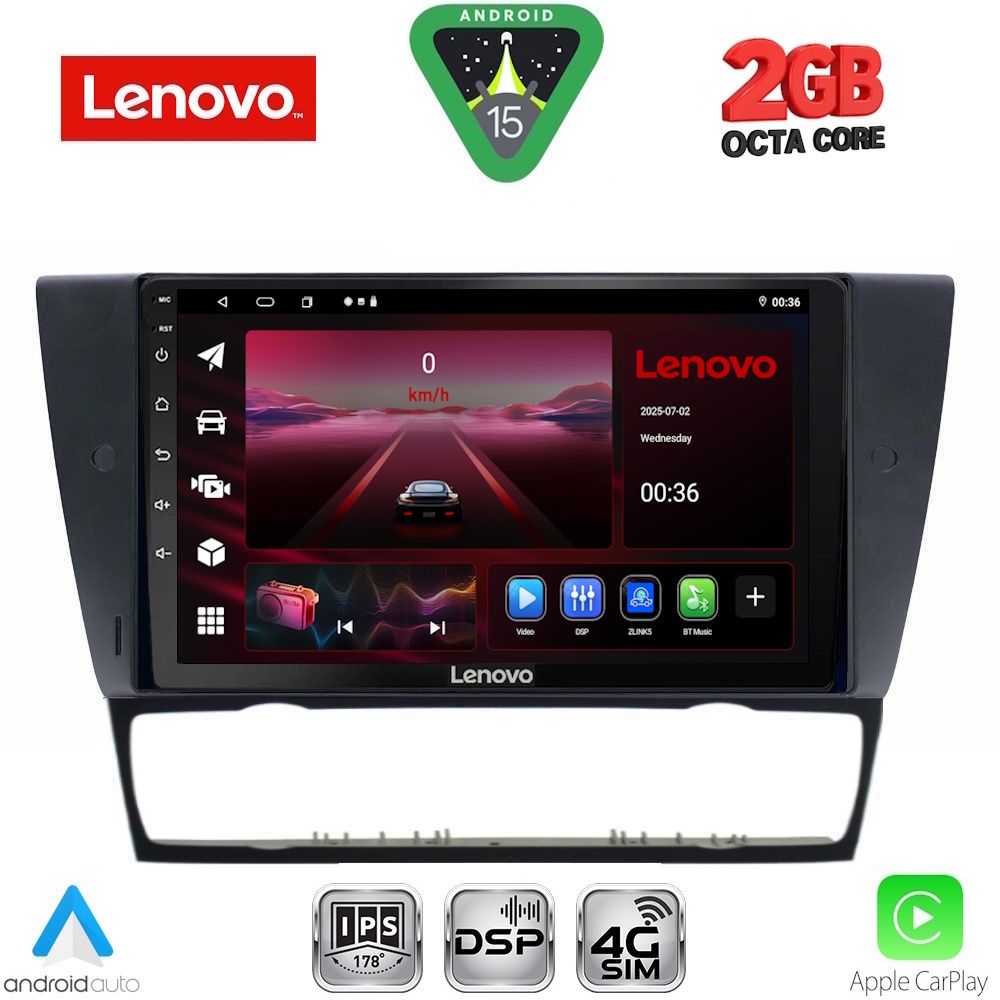 LENOVO LVF 5043_CPA (9inc) MULTIMEDIA TABLET for BMW E90-E91-E92-E93 mod. 2005-2012