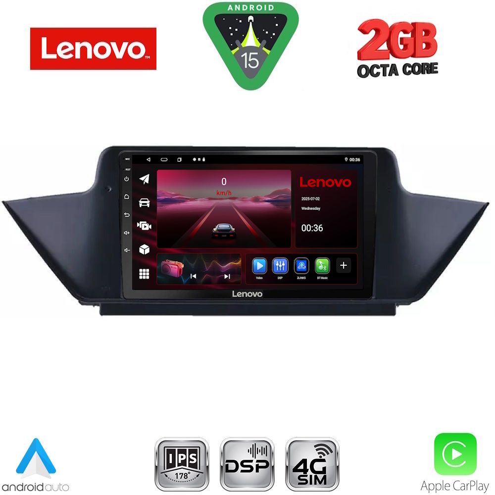 LENOVO LVF 5056_CPA (10inc) MULTIMEDIA TABLET for BMW X1 mod. 2009-2015