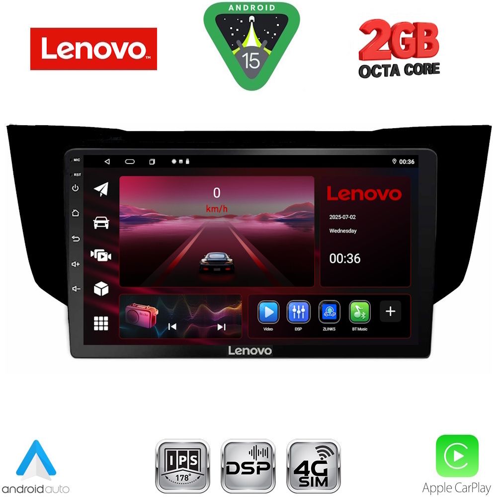 LENOVO LVF 5345BL_CPA (9inc) MULTIMEDIA TABLET for LEXUS RX 300 – 400 mod. 2003-2008