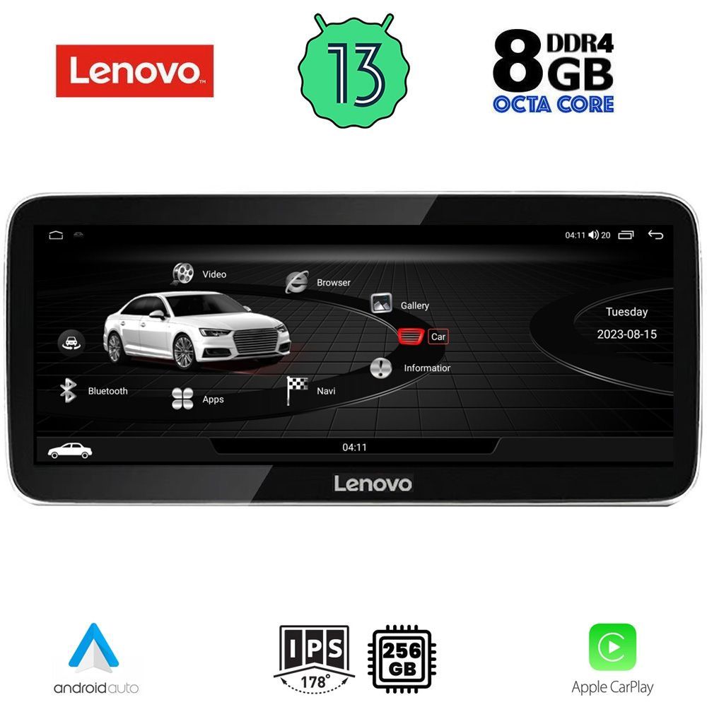 LENOVO LVK 29916_CPA RHD (12.3inc) (ORIG. NAVI) MULTIMEDIA SYSTEM for AUDI A4-A5 mod. 2009-2016