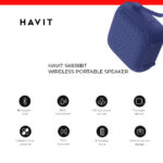 Ηχείο Bluetooth - Havit SK838BT (Blue) - Image 8