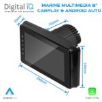 DIGITAL IQ MR 800_CPAA (8inc) (MULTIMEDIA SCREEN - CARPLAY - ANDROID AUTO) - Image 2
