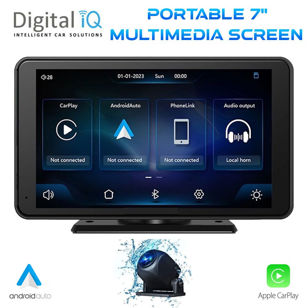 DIGITAL IQ PNA 7000_CPA (7inc) (PORTABLE MULTIMEDIA CARPLAY & ANDROID AUTO)