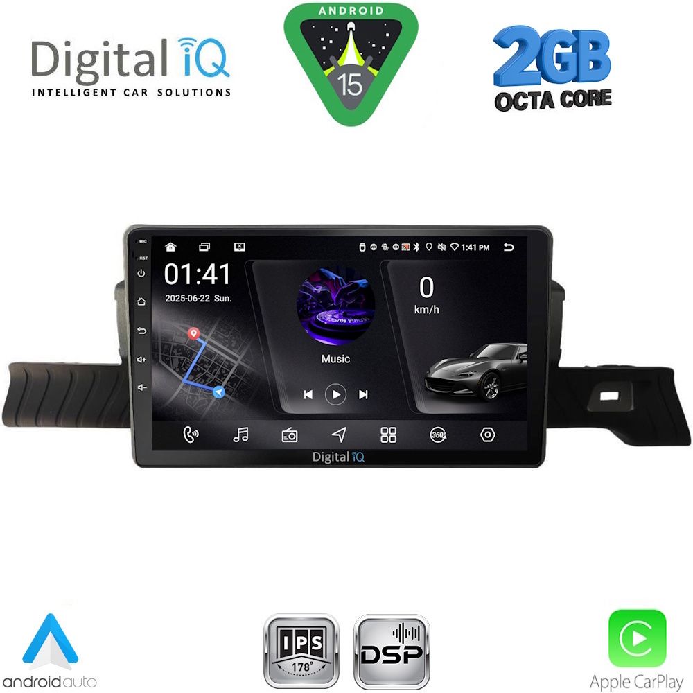 DIGITAL IQ RSF 4094_CPA (9inc) MULTIMEDIA TABLET for CITROEN C3 mod. 2024-2026