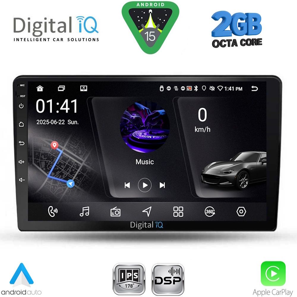 DIGITAL IQ RSF 4324_CPA (CLIMA+A/C) (9inc) MULTIMEDIA TABLET for KIA SPORTAGE mod. 2004-2010