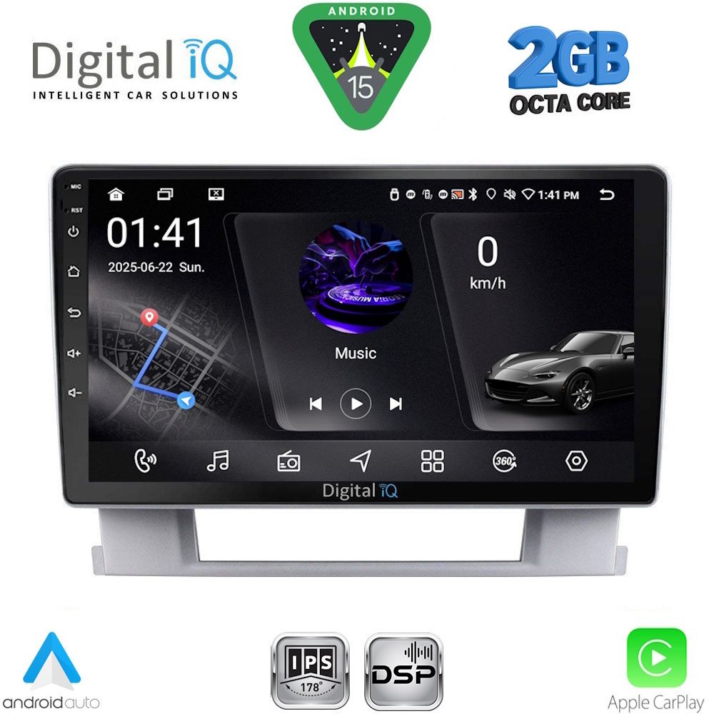 DIGITAL IQ RSF 4482_CPA (9inc) MULTIMEDIA TABLET for OPEL ASTRA J mod.2010-2016