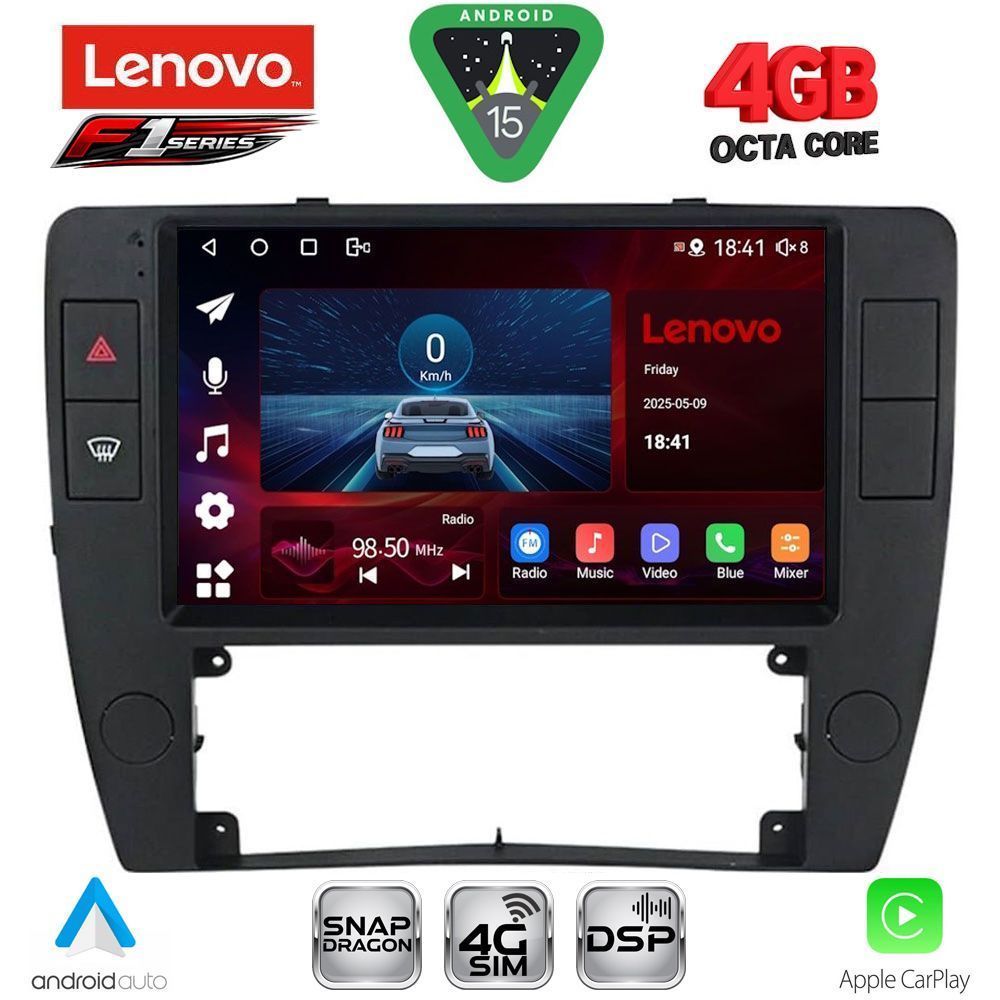 LENOVO SSQ 9749_CPA  (9inc) MULTIMEDIA TABLET for VW PASSAT mod. 2000-2005