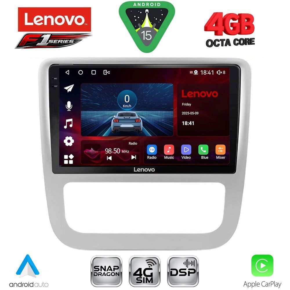 LENOVO SSQ 9751_CPA CLIMA (9inc) MULTIMEDIA TABLET for VW EOS mod. 2006> - SCIROCCO mod. 2011-2014