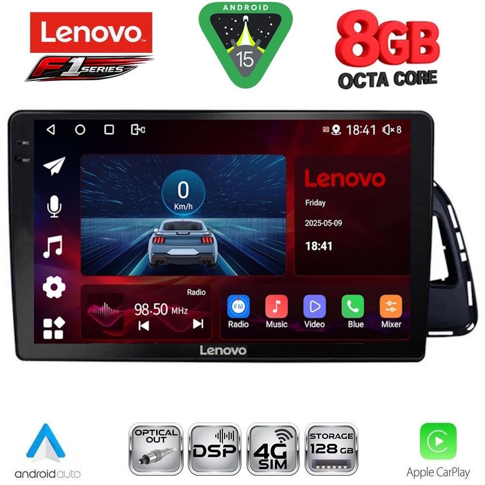 LENOVO SSR 10015_CPA (10inc) MULTIMEDIA TABLET for AUDI Q5 mod. 2010-2018