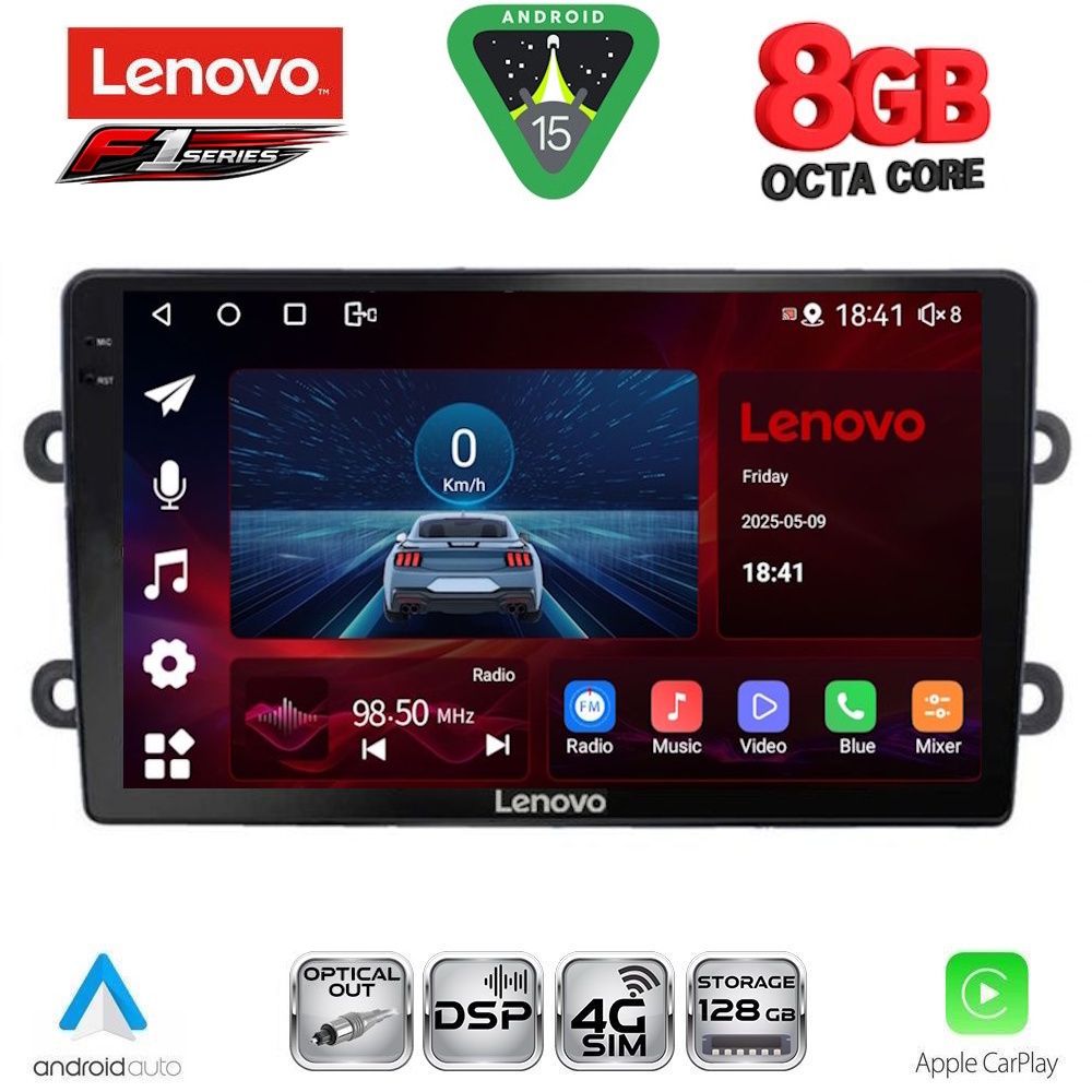 LENOVO SSR 10102_CPA (9inc) MULTIMEDIA TABLET for DACIA DUSTER mod. 2012-2019
