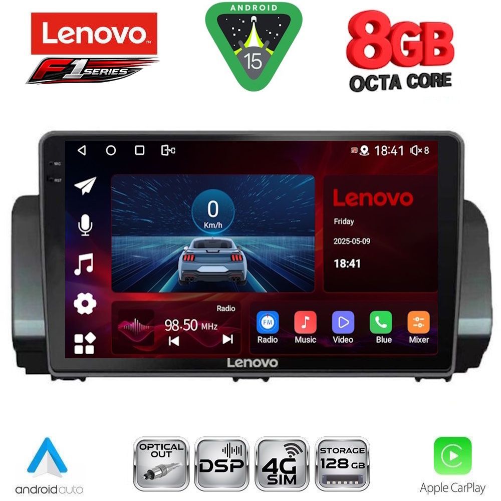 LENOVO SSR 10109_CPA (9inc) MULTIMEDIA TABLET for DACIA LOGAN - SANDERO - JOGGER mod. 2020>