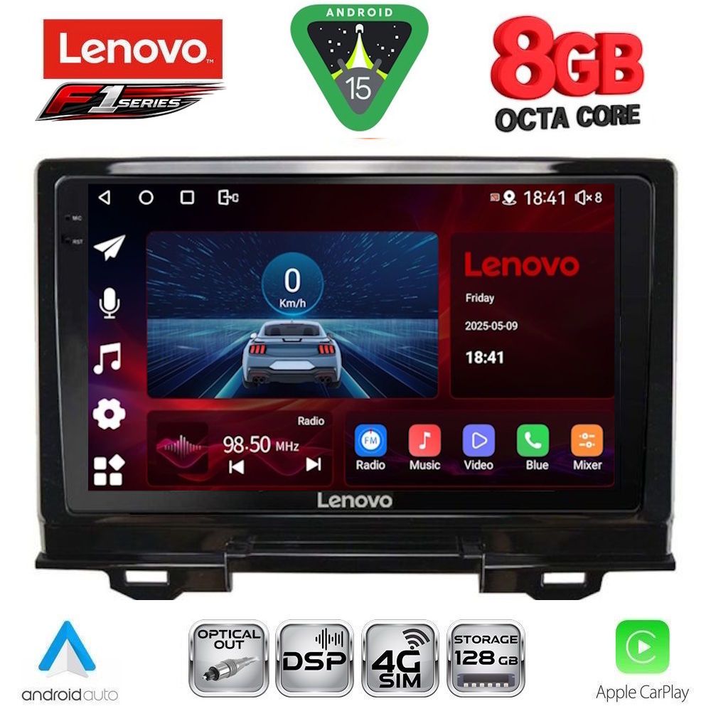 LENOVO SSR 10202_CPA (9inc) MULTIMEDIA TABLET for HONDA HRV mod. 2021-2026