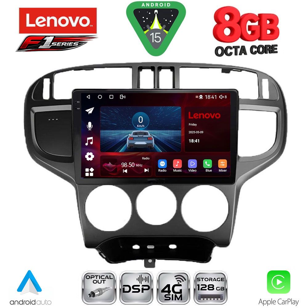 LENOVO SSR 10240_CPA (9inc) MULTIMEDIA TABLET for HYUNDAI MATRIX mod. 2001-2010