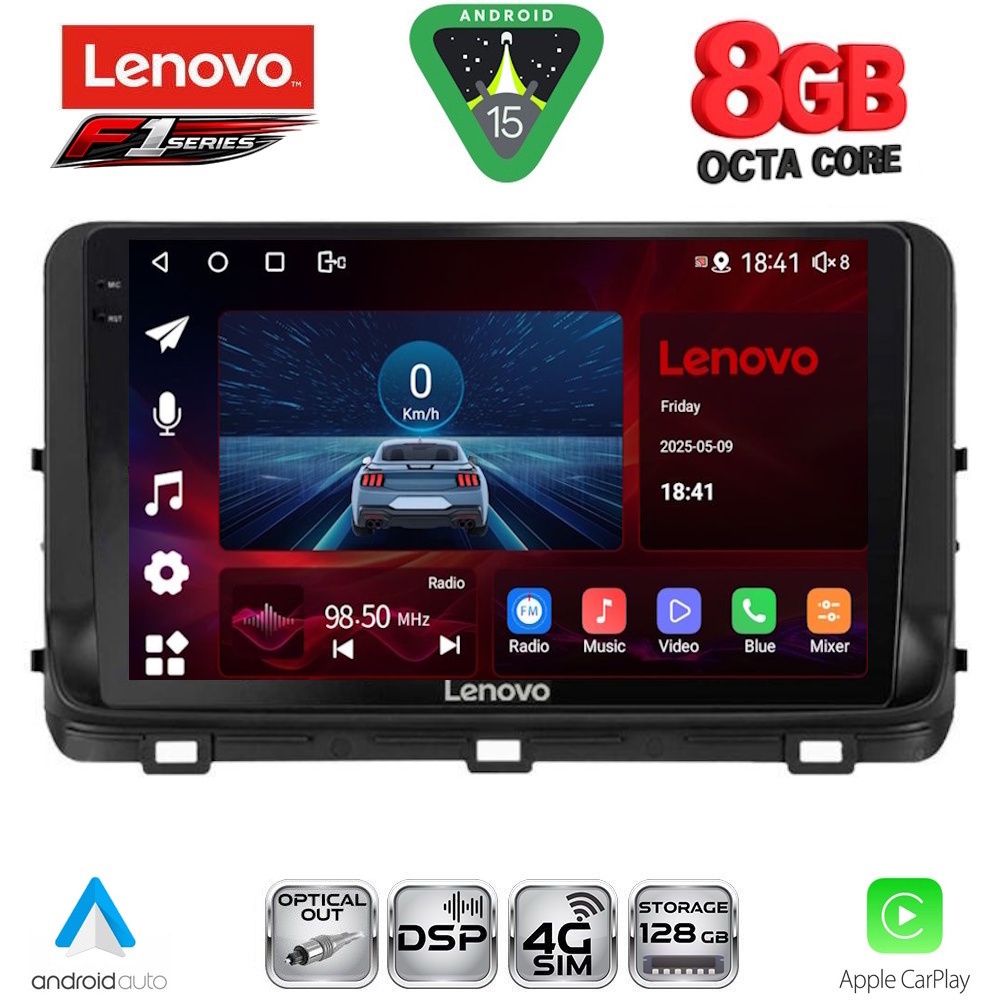 LENOVO SSR 10303_CPA (10inc) MULTIMEDIA TABLET for KIA CEED - XCEED mod. 2018-2022